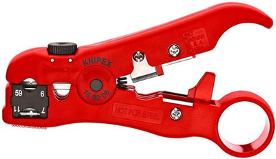 Knipex isolatiegereedschap voor coax-kabel - 16 60 06 sb - 166006sb