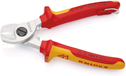Knipex kabelschaar geïsoleerd | meercomponenten-omhullingen | vde-gekeurd | geïntegreerde openingsveer - 95 16 165 t bk - afbeelding 2