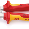 Knipex kabelschaar geïsoleerd | meercomponenten-omhullingen | vde-gekeurd | geïntegreerde openingsveer - 95 16 165 t bk