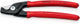 Knipex kabelschaar | lengte 160 mm kunststof mantel | 1 stuk - 95 11 160 - 95 11 160