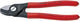 Knipex kabelschaar met kunststof bekleed 165 mm - 9511165