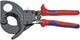 Knipex kabelschaar (ratelprincipe) met meer-componentengrepen 280 mm - 9531280