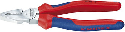 Knipex kracht-kombitang verchroomd met meer-componentengrepen 225 mm - 0205225