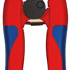 Knipex kracht-vlaksnijtang | 200 mm lengte | voor zacht metaal en kunststof | slanke meer-componentengrepen - 72 62 200