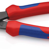 Knipex kracht-zijsnijtang | 200 mm lengte | meer-componentengrepen | zwart geatramenteerd - 74 02 200 sb