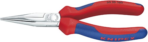Knipex langbektang verchroomd met meer-componentengrepen 140 mm - 3025140