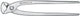 Knipex moniertang (rabitz- en vlechtertang) vernikkeld 280 mm - 9904280