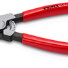 Knipex montagetang voor veerringen op assen | kunststof bekleed | gebruineerd | lengte 170 mm - 45 11 170