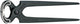 Knipex nijptang zwart geatramenteerd 160 mm - 5000160