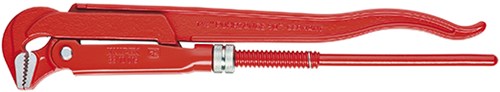 Knipex pijptang 90ø rood poedergecoat 650 mm - 8310030