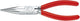 Knipex platspitse tang met zijsnijder verchroomd 125 mm - 2503125