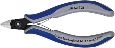 Knipex precisie elektronica-zijsnijtang gebruineerd met meer-componentengrepen 125 mm - 7962125
