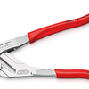 Knipex sleuteltang | 300 mm lengte | tang en schroefsleutel in eén | kunststof bekleed | verchroomd - 86 03 300 sb