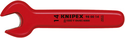 Knipex steeksleutel 8 x 105 mm vde - 980008