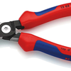 Knipex strix® striptangen met kabelschaar | meer-componentengrepen | zwart geatramenteerd - 13 62 180
