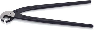 Knipex tegelkniptang (papegaaienbektang) | 200 mm lengte | zwart geatramenteerd - 91 00 200 ean