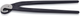 Knipex tegelkniptang (papegaaienbektang) | 200 mm lengte | zwart geatramenteerd - 91 00 200 ean