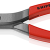 Knipex twingrip voor- en zijsnijtang | antislip kunststof bekleed | grijs geatramenteerd | lengte 150 mm - 82 01 150
