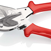 Knipex versteksnijder voor kunststof- en rubberprofielen | kunststof bekleed | verchroomd | lengte 215 mm - 94 35 215 ean