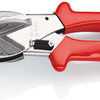 Knipex versteksnijder voor kunststof- en rubberprofielen | kunststof bekleed | verchroomd | lengte 215 mm - 94 35 215 ean