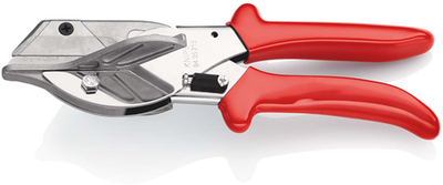 Knipex versteksnijder voor kunststof- en rubberprofielen | kunststof bekleed | verchroomd | lengte 215 mm - 94 35 215 ean