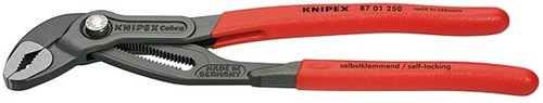 Knipex 87 01 250 waterpomptang cobra gepolijst 250mm
