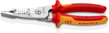 Knipex wirestripper metrisch model | geïsoleerd | meer-componentengrepen | vde-getest - 13 76 200 me sb - afbeelding 1