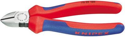 Knipex zijsnijtang gepolijst comfort 160 mm - 70 02 160 sb - 7002160sb