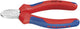 Knipex zijsnijtang voor kunststof met meer-componentengrepen 125 mm - 7202125