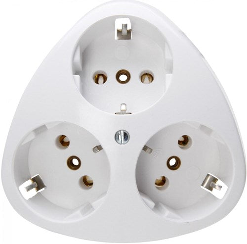 Enzo kopp aw opbouw stopcontact ra drievoudig - 4626020