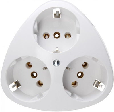 Enzo kopp aw opbouw stopcontact ra drievoudig - 4626020