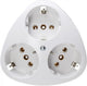 Enzo kopp aw opbouw stopcontact ra drievoudig - 4626020