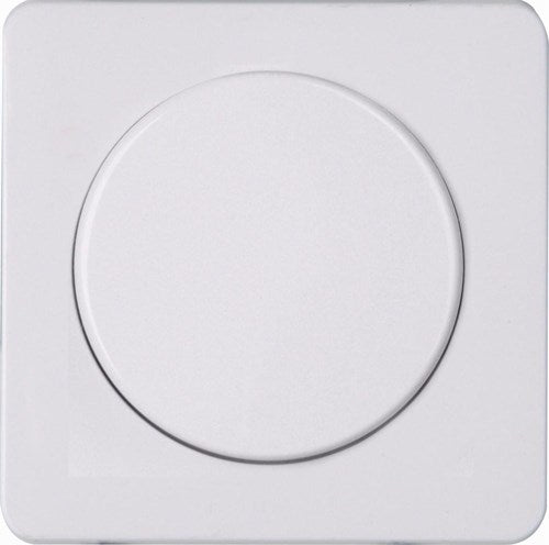 Enzo kopp hk02 wit afdekplaat + knop dimmer