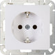 Enzo kopp hk05 arctic wit inbouw stopcontact ra - 4621490