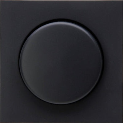 Enzo kopp hk07 antraciet afdekplaat + knop dimmer - 4623030