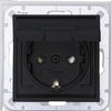 Enzo kopp hk07 antraciet ip44 inbouw stopcontact ra deksel - 4623160