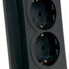Enzo kopp hk07 pure mat zwart inbouw stopcontact ra dubbel - 4624620