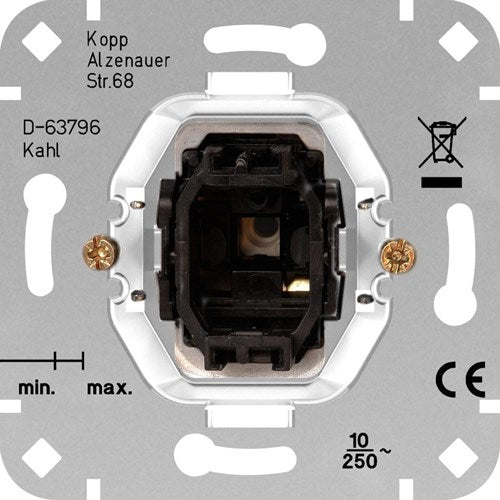 Enzo kopp inbouw schakelaar puls - 4620070