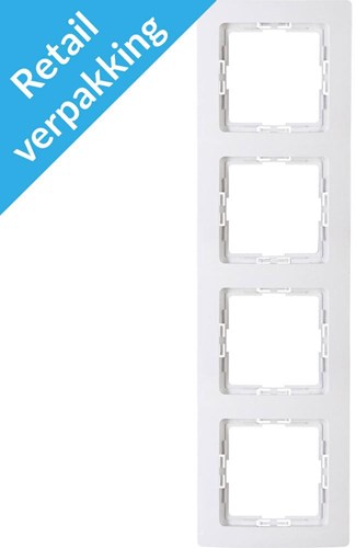 Enzo kopp paris arctic wit 4 voudig afdekraam - 4625160