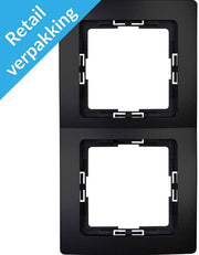 Enzo kopp paris mat zwart 2 voudig afdekraam - 4625340 - afbeelding 1