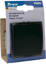 Enzo kopp paris mat zwart blindplaat - 4625250 - afbeelding 2