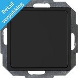 Enzo kopp paris mat zwart blindplaat - 4625250 - afbeelding 1
