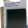 Enzo kopp paris mat zwart wisselschakelaar + wip - 4625200