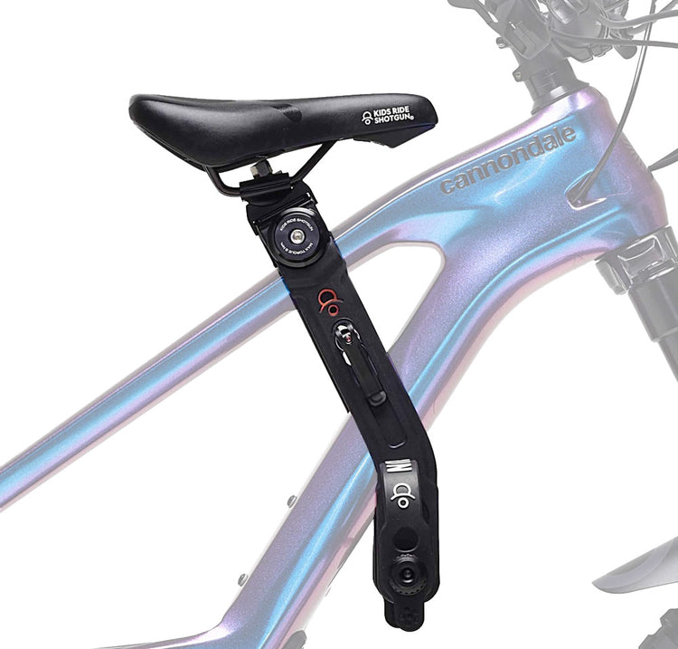 Kids ride shotgun mtb 2.0 front child seat