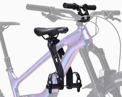 Kids ride shotgun mtb 2.0 front child seat + handlebar set