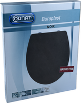 Cornat wc-bril duroplast sc steen zw - ksdsc240 - afbeelding 2