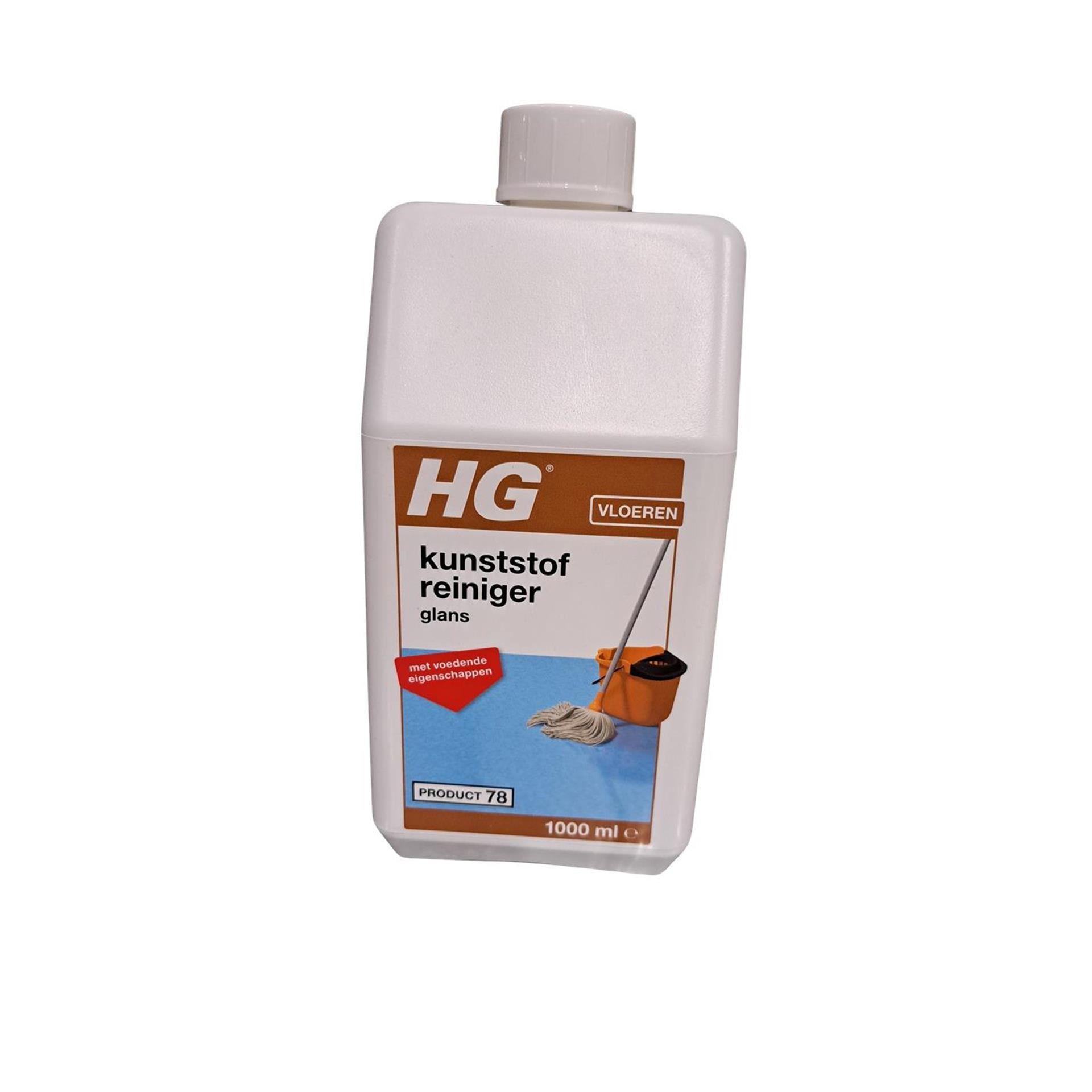Hg kunststofreiniger glans (product 78) 1l