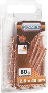 Connex bootnagel 2.8x40 80g cu - ky1102840 - afbeelding 2