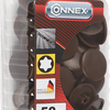 Connex afdekkap tx25 d13 pvc 50st br - ky3180087
