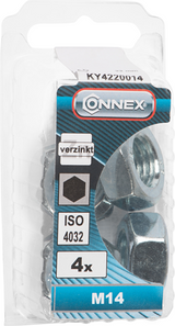 Connex zeskantmoer m14 4st vz - ky4220014 - afbeelding 2